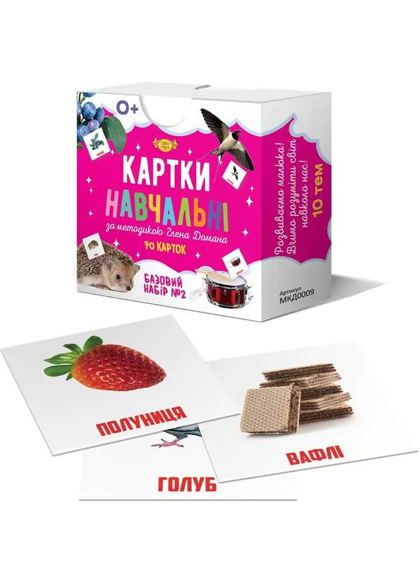 Карты обучающие ПК Мастер по методике Глена Домана Базовый набор №2 Майстер МКД0009 (331860498)