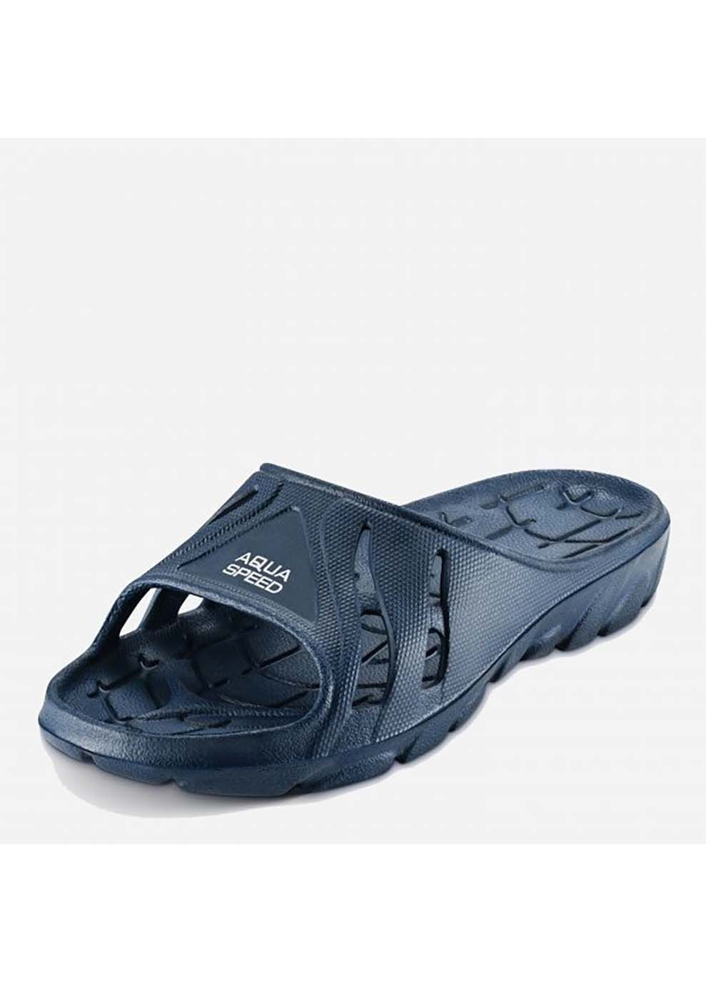 Темно-синие повседневные шлепанцы alabama темно-синий муж Aqua Speed