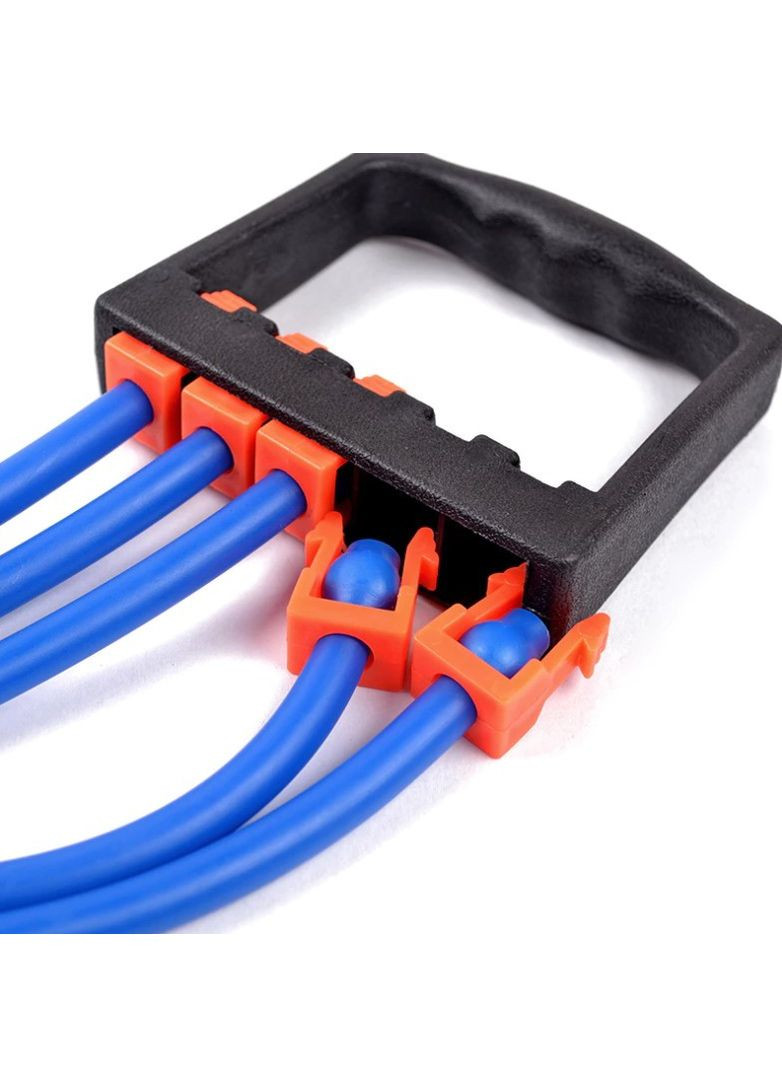 Эспандер плечевой на 5 резиновых жгутов,, ручки пластик World Sport (297080194)