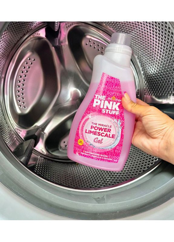 Pink Stuff Power Limescale Gel/Гель против известкового налета в стиральной машине 1л (6pz) The Pink Stuff (351375373)