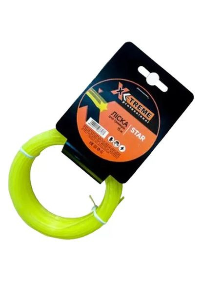 Волосінь для тримера Star 1.3 мм x 15 м (126611) X-Treme (322768141)