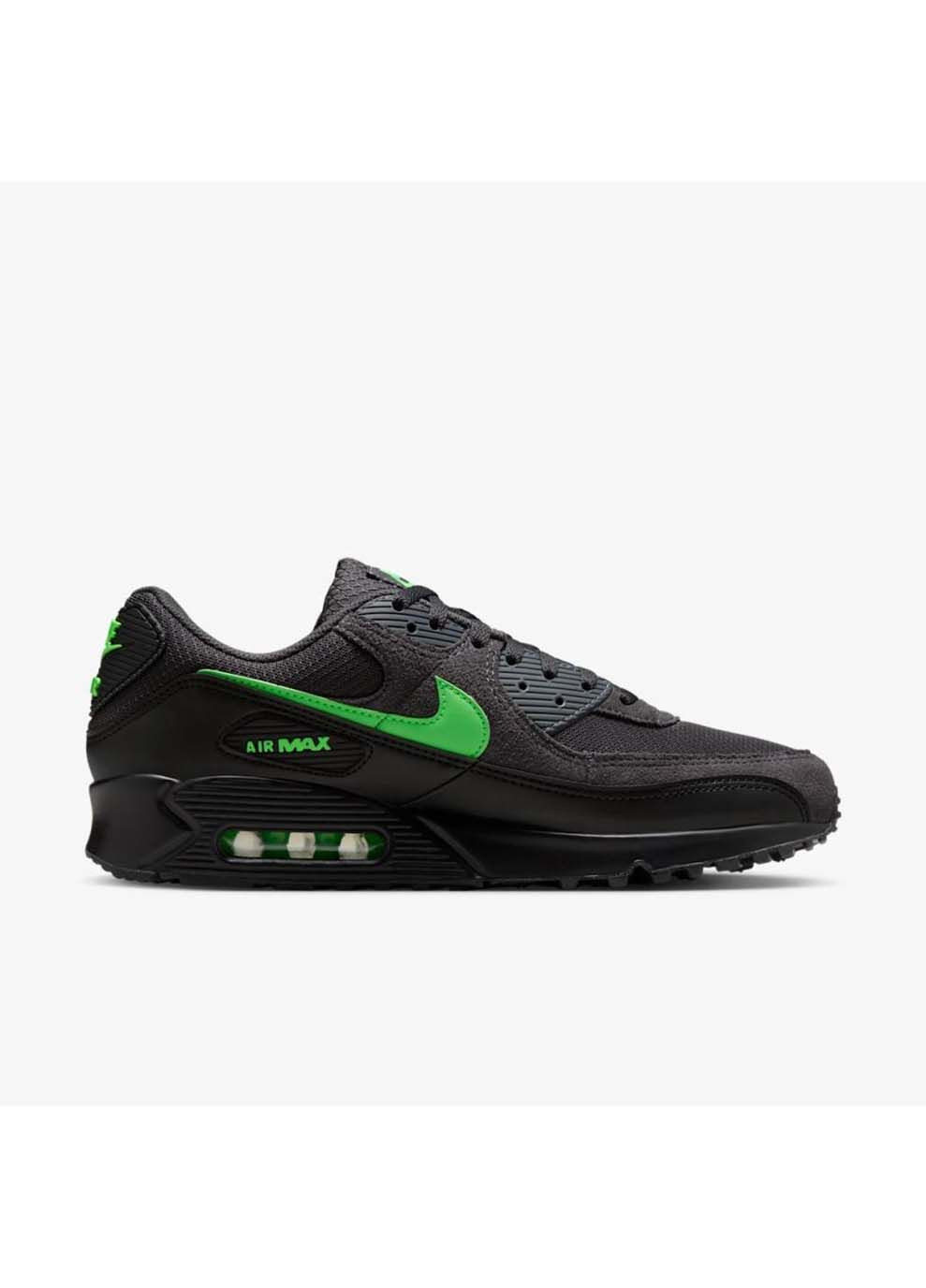 Черные демисезонные мужские кроссовки air max 90 черный Nike