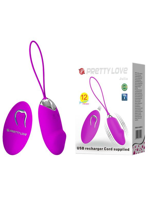 Виброейте - Pretty Love Julia Vibrating Egg Purple Drive LyBaile (322535950)