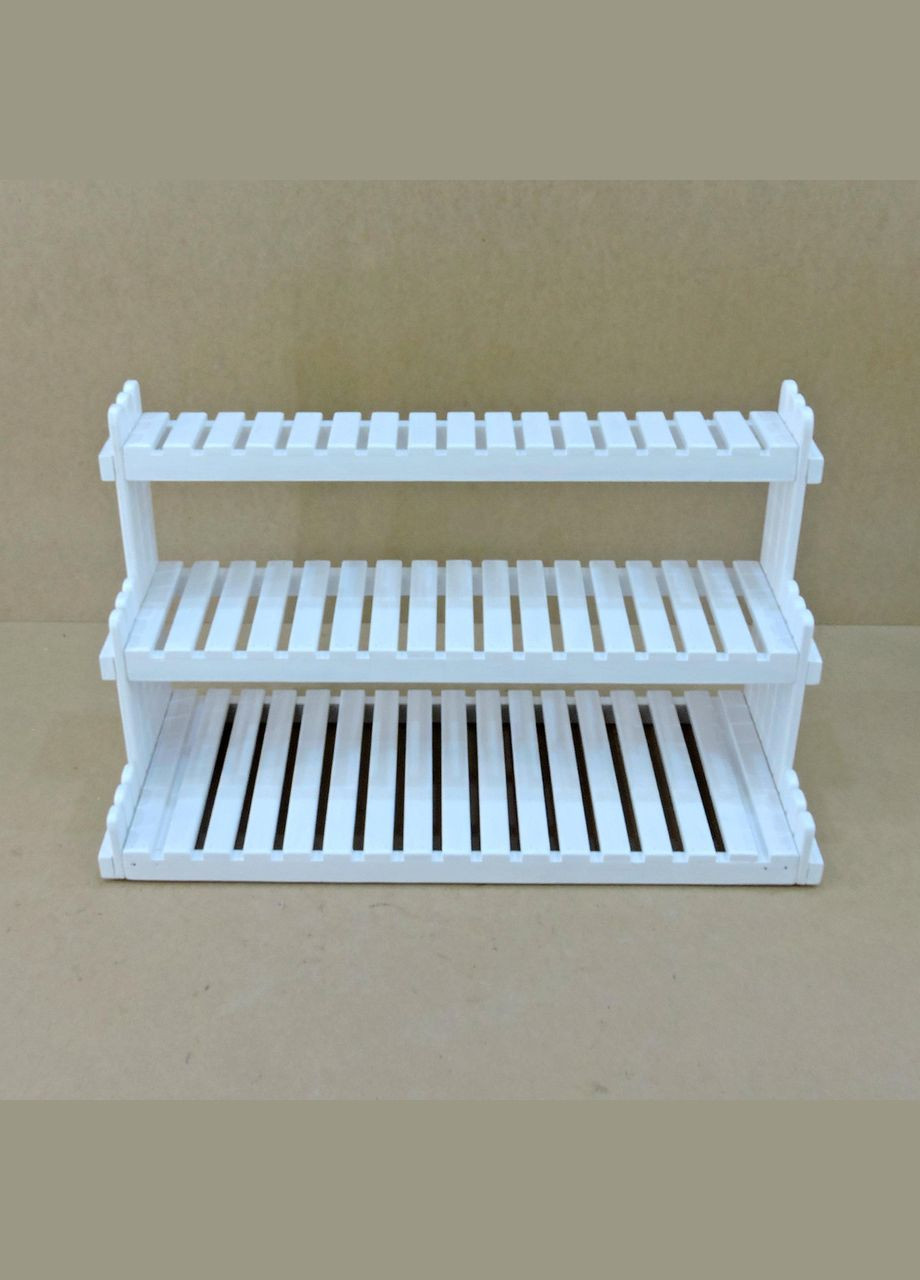 Подставка для цветов из дерева Санабриа 100 зефир (ЦВП-104820) No Brand (328226337)