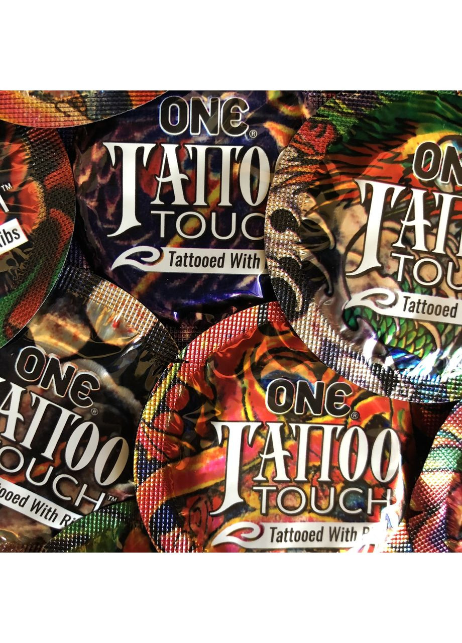 Презервативи з тату Tattoo Touch One (371390398)