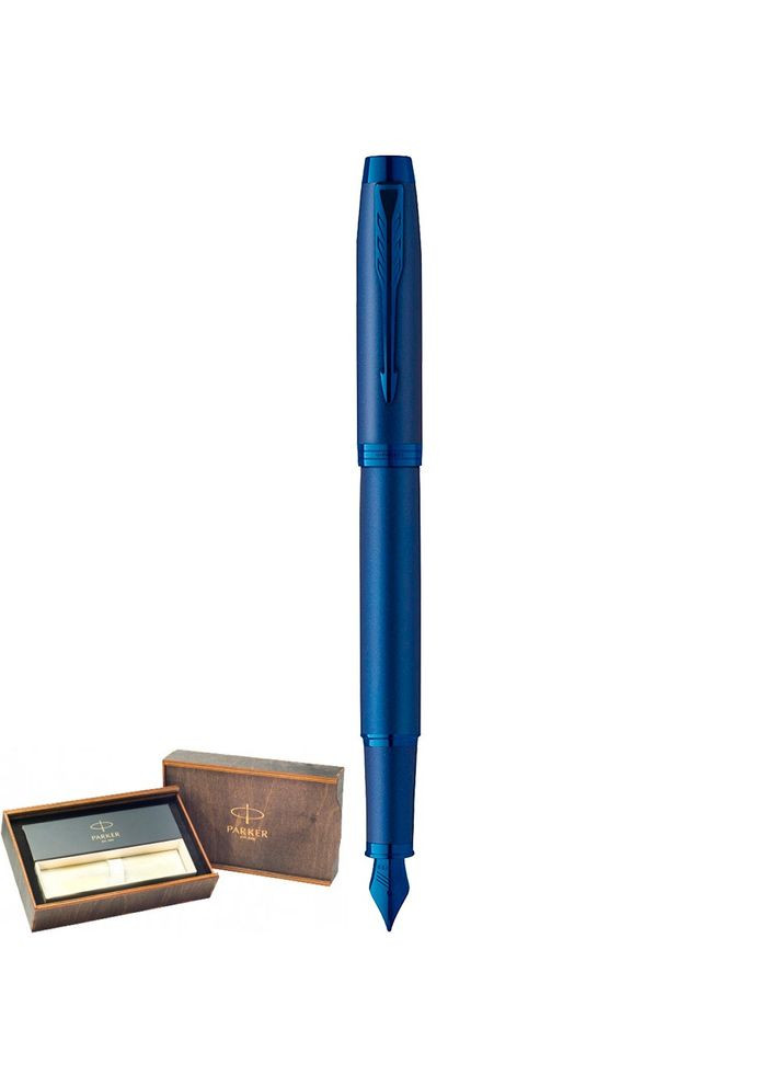 Пір'яна ручка IM 17 Professionals Monochrome Blue FP F 28 111 Parker (317307778)