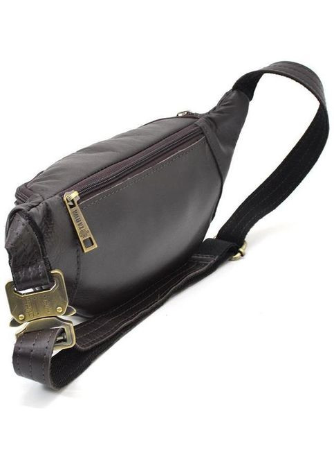 Спортивна сумка чоловіча на пояс через плече з натуральної шкіри Коричневий 35304 TARWA (352165915)