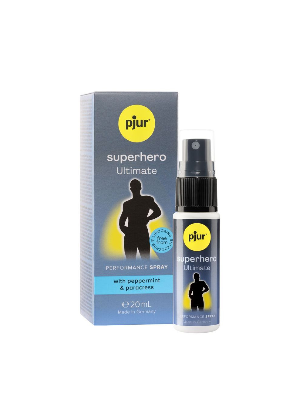 Пролонгувальний спрей Superhero Ultimate Spray 20 мл, найсильніший - CherryLove Pjur (330619805)