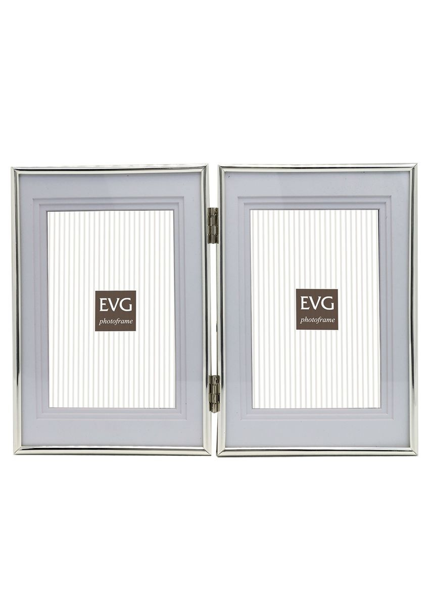 Рамка для 2 фото 10x15см ONIX S15 Double Silver EVG (362456385)