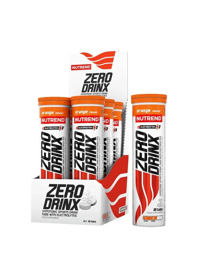 Гипотоник ZeroDrink апельсин 18 таблеток Nutrend (363968485)