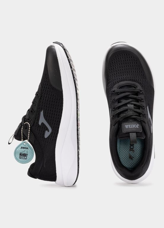 Чорні всесезон кросiвки чоловічі чорно-білі iron cirons2501 Joma