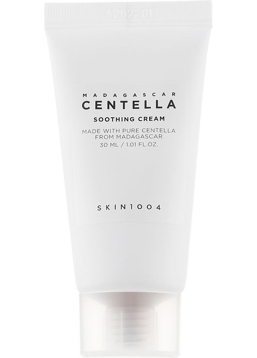Крем для проблемної шкіри обличчя з центелою Madagascar Centella Soothing Cream 30ml (1022097-8078) SKIN1004 (368601307)