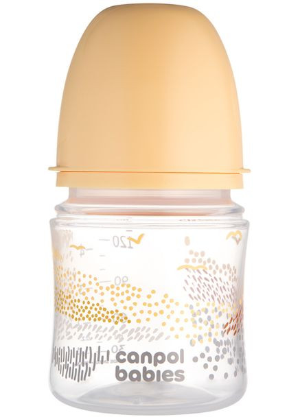 Бутылка антиколиковая Easystart MOUNTAINS 35/242_bei 120 мл Canpol Babies (315989530)