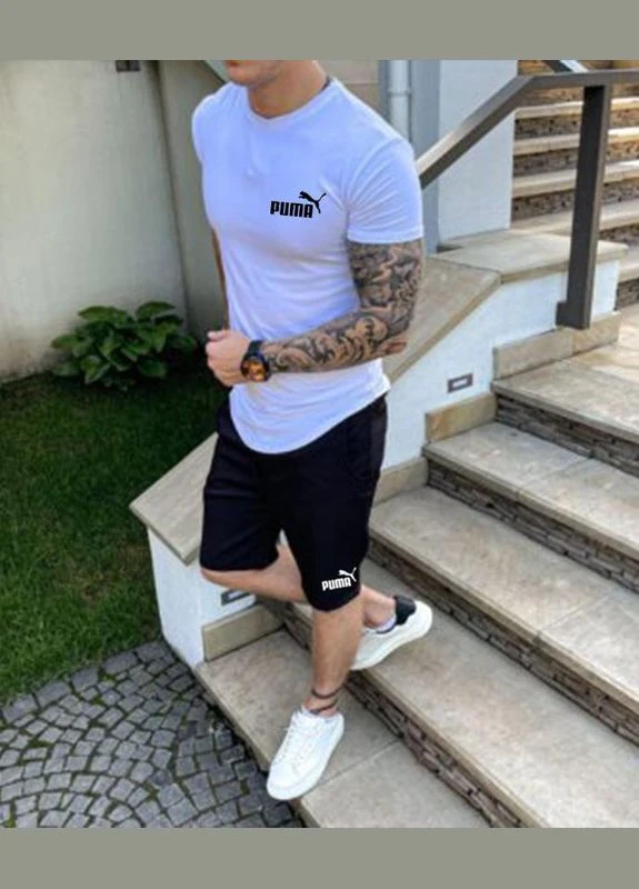 Футболка Puma біла No Brand (356455582)