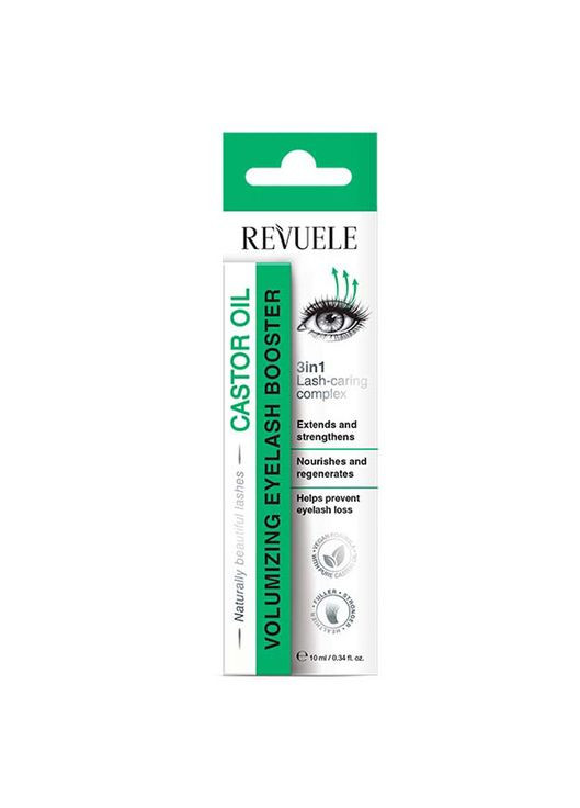 REVUELE Сыворотка-бустер с касторовым маслом для восстановления ресниц, 10 мл — Крем, Болгария (342715420)