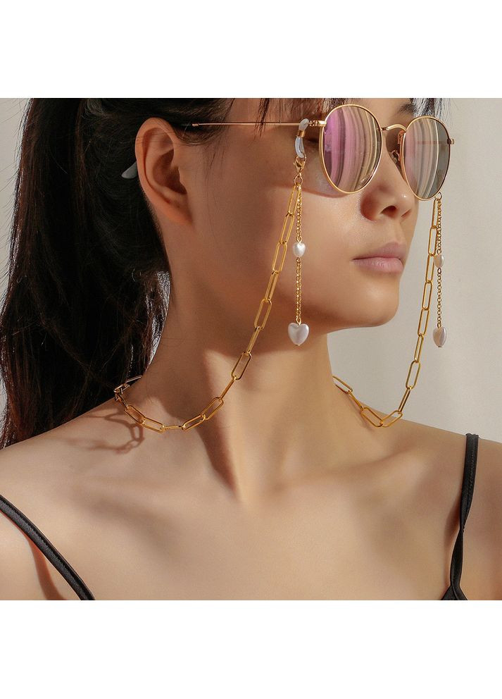 Ланцюжок для окулярів з великими ланками, декоративний ланцюжок, прикраса для окулярів In Love China (366874600)