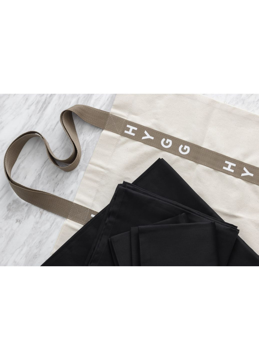 Комплект односпальної постiльної бiлизни HYGG (368830523)