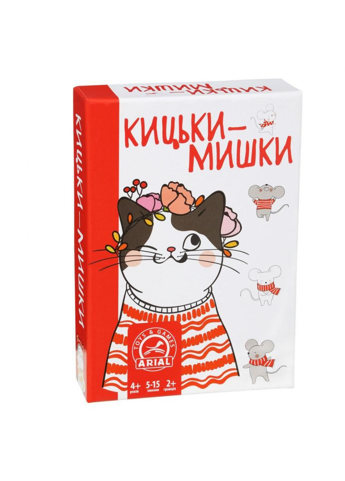 Детская настольная игра "Кошки-мышки" 911586 математическая игра Arial (306436909)