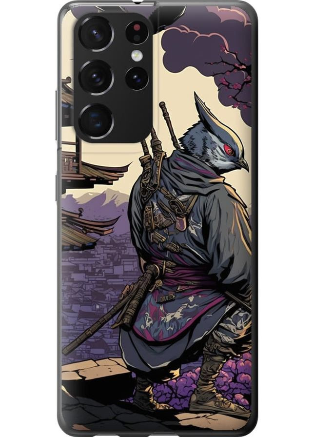 Силіконовий чохол 'Птах воїн' для Samsung Galaxy S21 Ultra (5G) Endorphone Samsung Galaxy S21 Ultra (5G) (278078619)