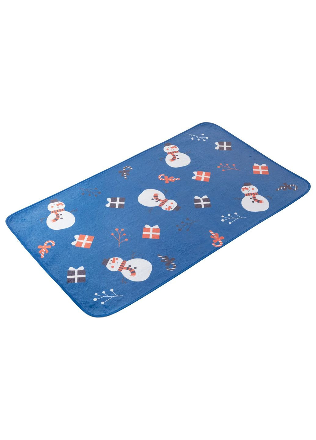 Новогодний набор ковриков для ванной комнаты 3 предмета комбинированный Livarno home (336547076)