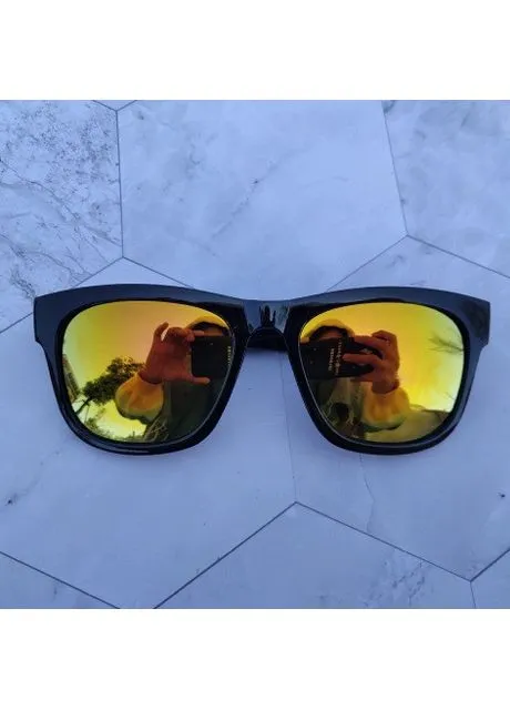 Очки солнцезащитные для мужчин и женщин UV 400 Pro mirror Золото No Brand (402276719)