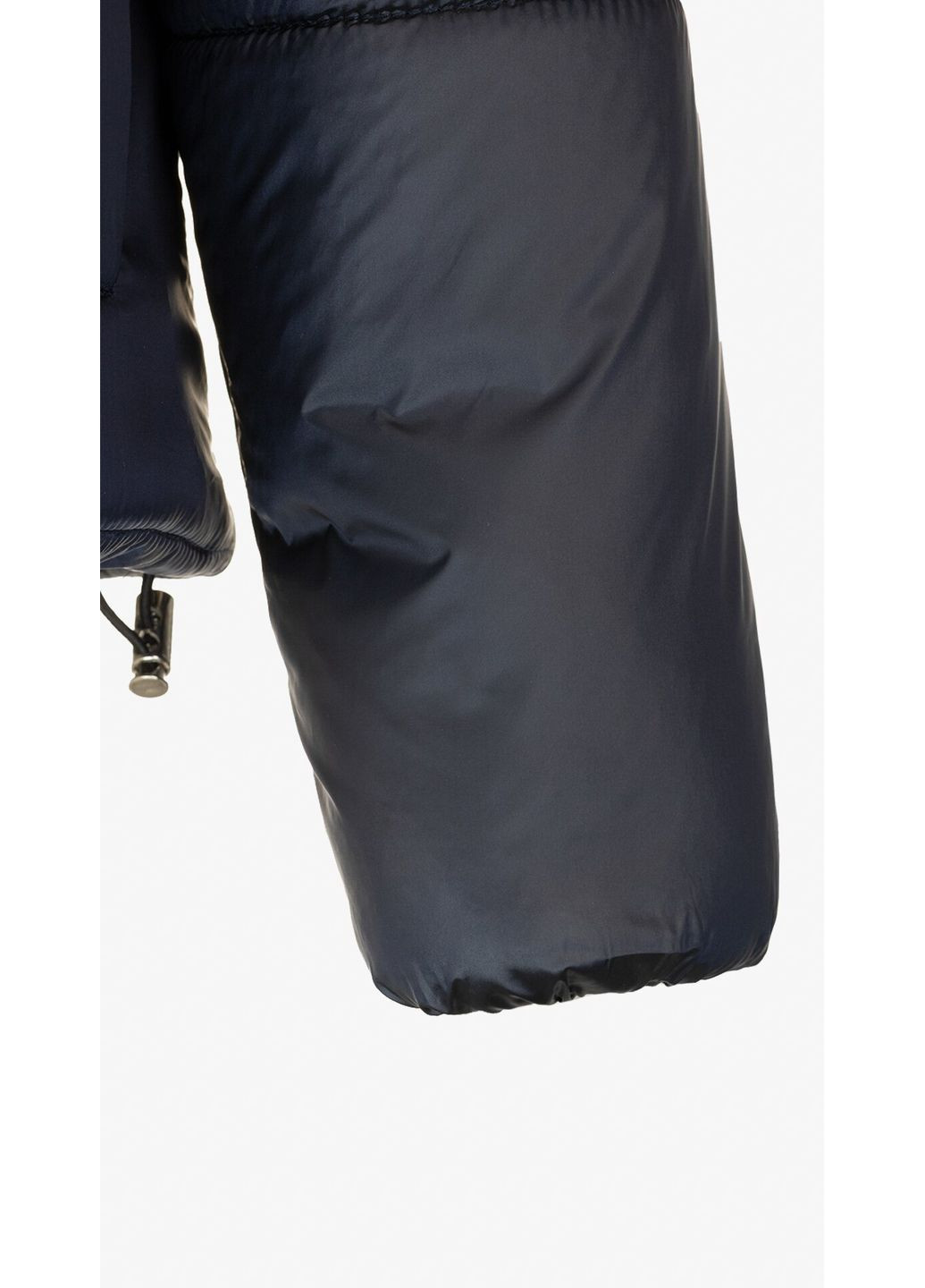 Синяя демисезонная куртка однотонная женская 413 shop (2000999267611) No Brand