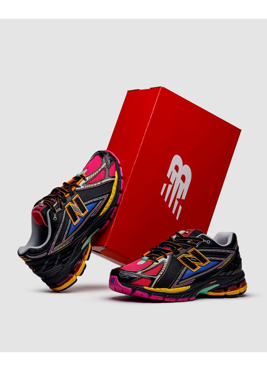 КРОССОВКИ ЖЕНСКИЕ NEW BALANCE 1906R NEON NIGHTS НЬЮ БЕЛАНС 1906R No Brand комбинированные демисезоны (367173213)