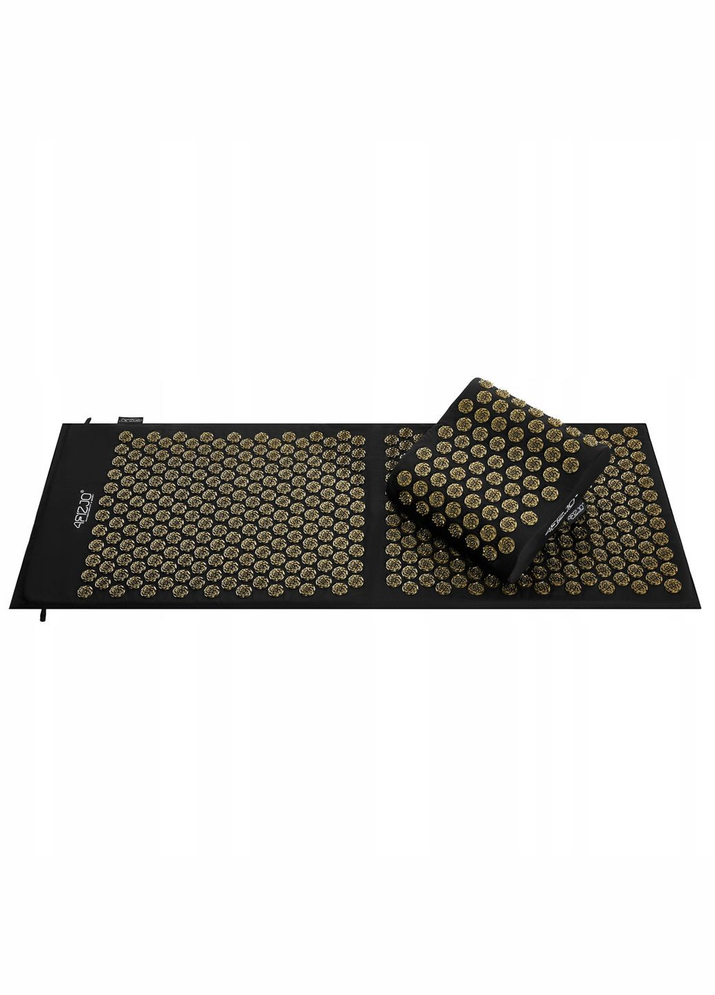 Коврик акупунктурный с подушкой Ergo Mat XL Аппликатор Кузнецова Black/Gold (P-5907739313843) 4FIZJO (311505540)