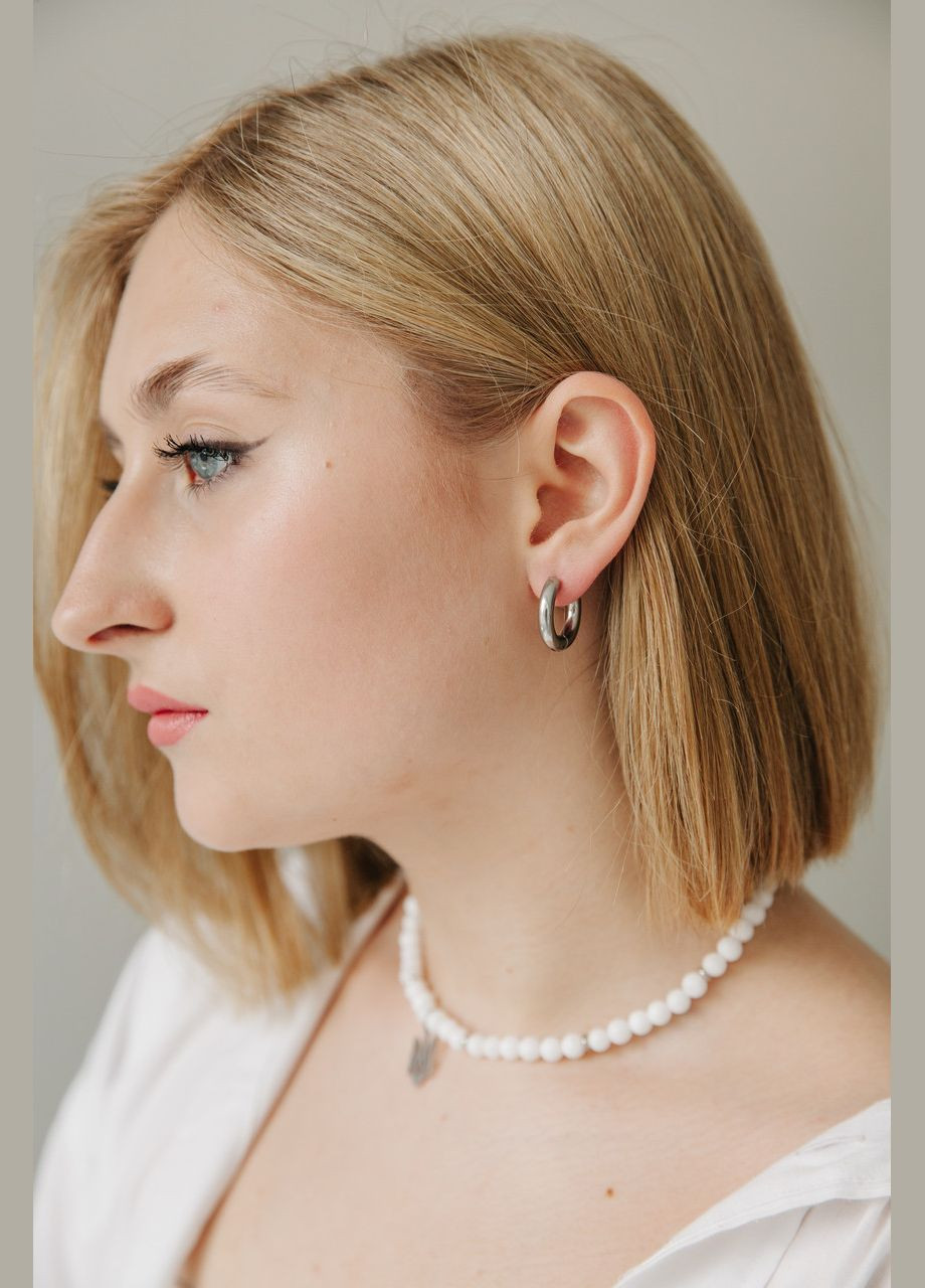 Патріотичний жіночий чокер на шию з гербом No Brand нефрит нержавіюча сталь (369505308)