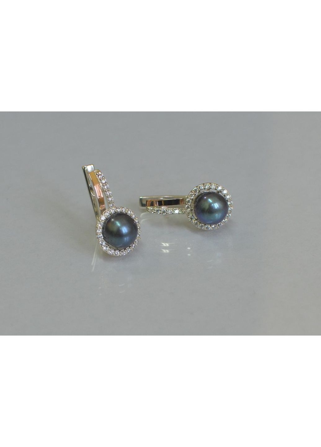 Серебряные серьги с жемчугом Silver Style (367112643)