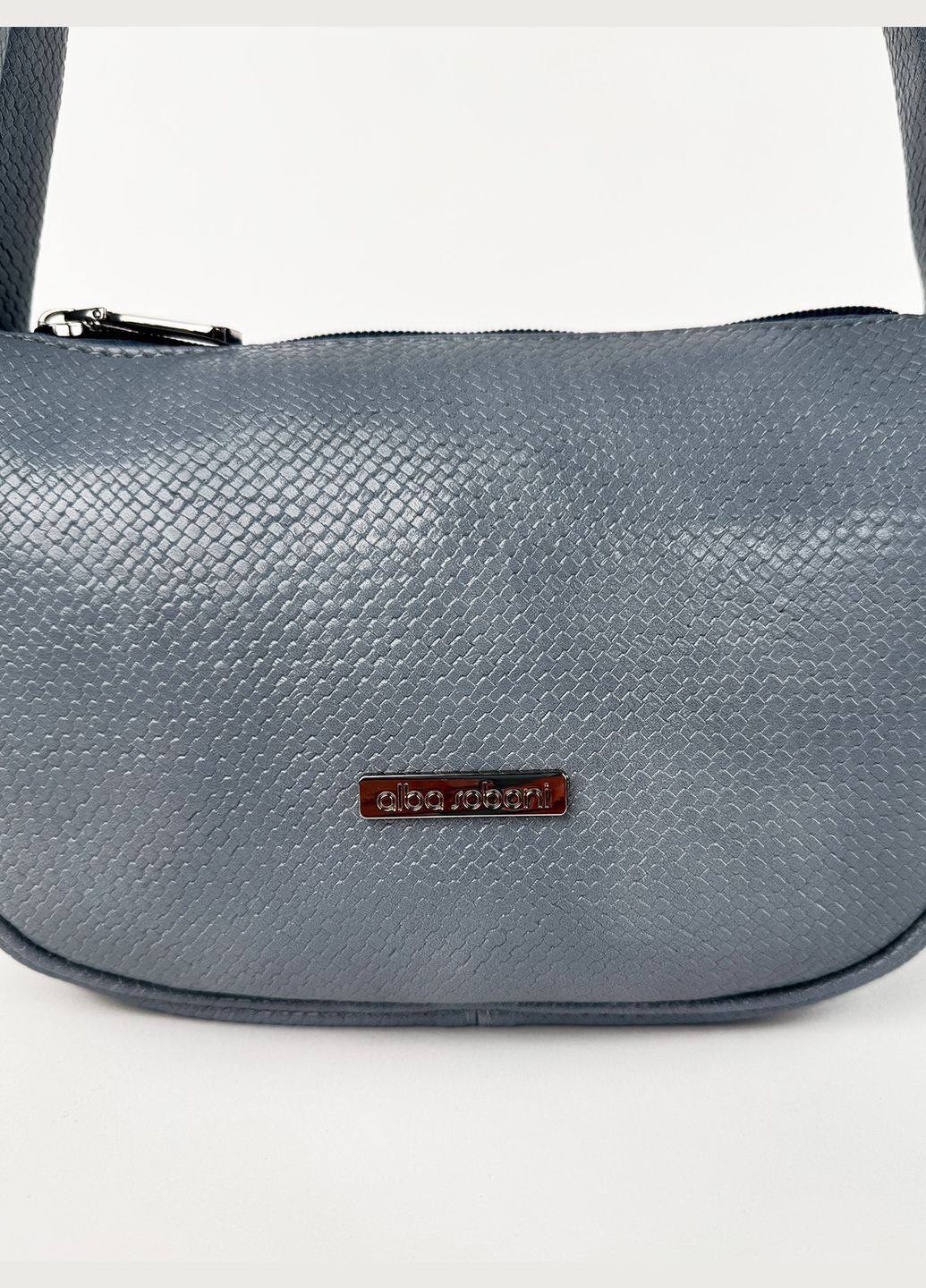 Клатч 250181_1 серо-голубой Alba Soboni (334054943)