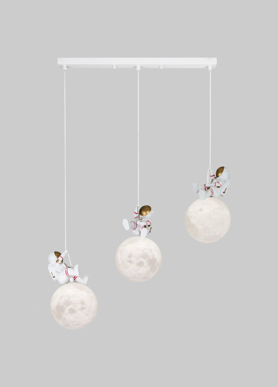 Детская подвесная люстра "Космические астронавты" (82-150-3(500) SM) No Brand (370071670)