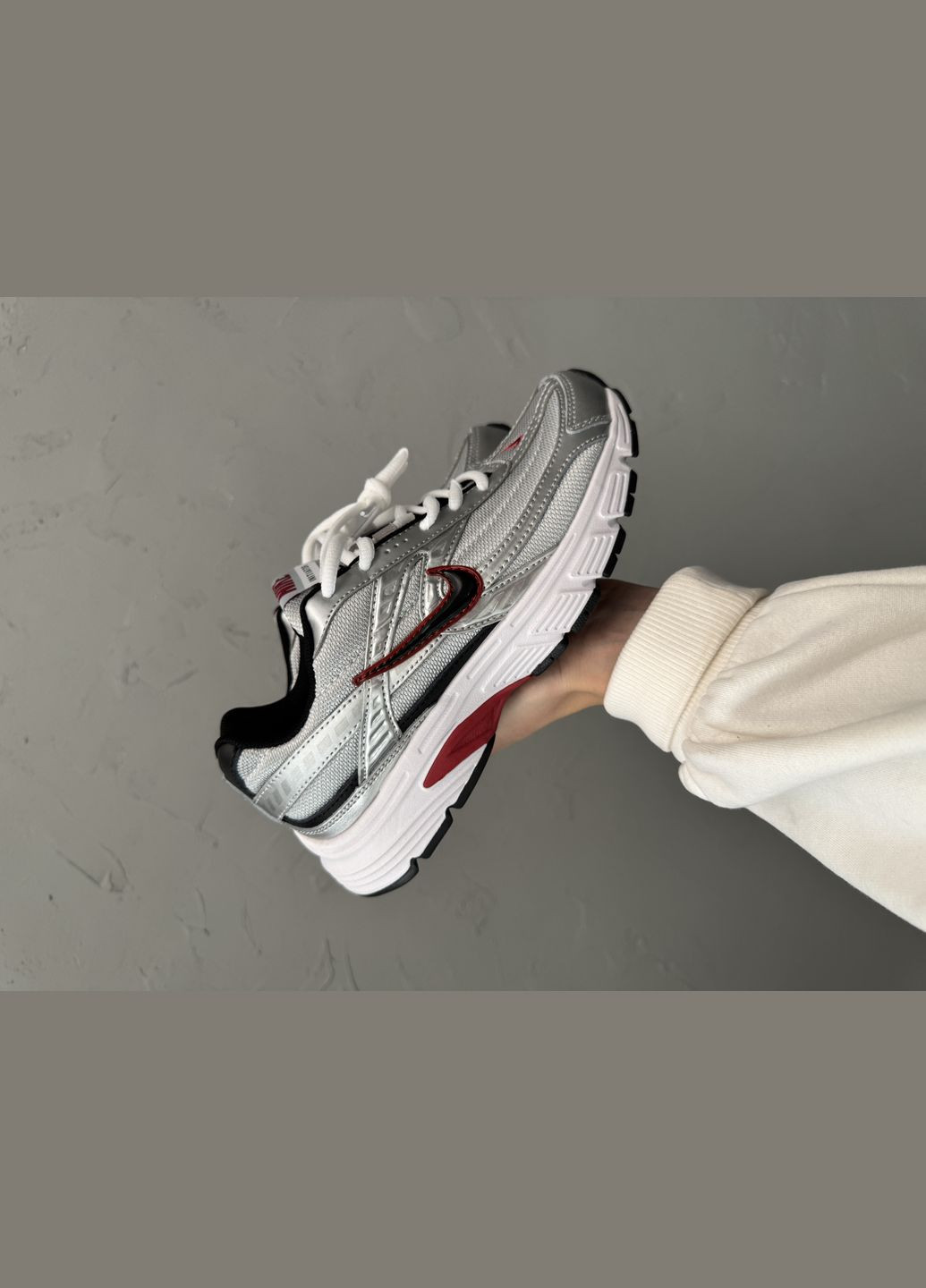 Кроссовки женские и мужские Adidas Initiator grey red | Адидас Инитиатор серые красные No Brand серые демисезоны (316091086)