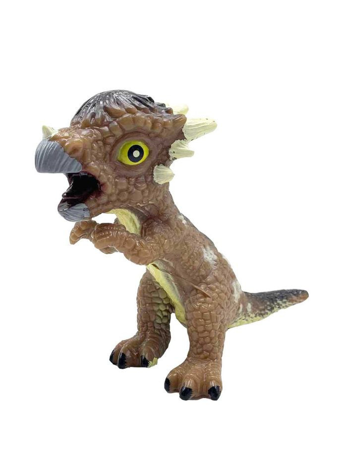 Динозавр 7079-1 резиновый с пищалкой Вид 6 Bambi (342330390)