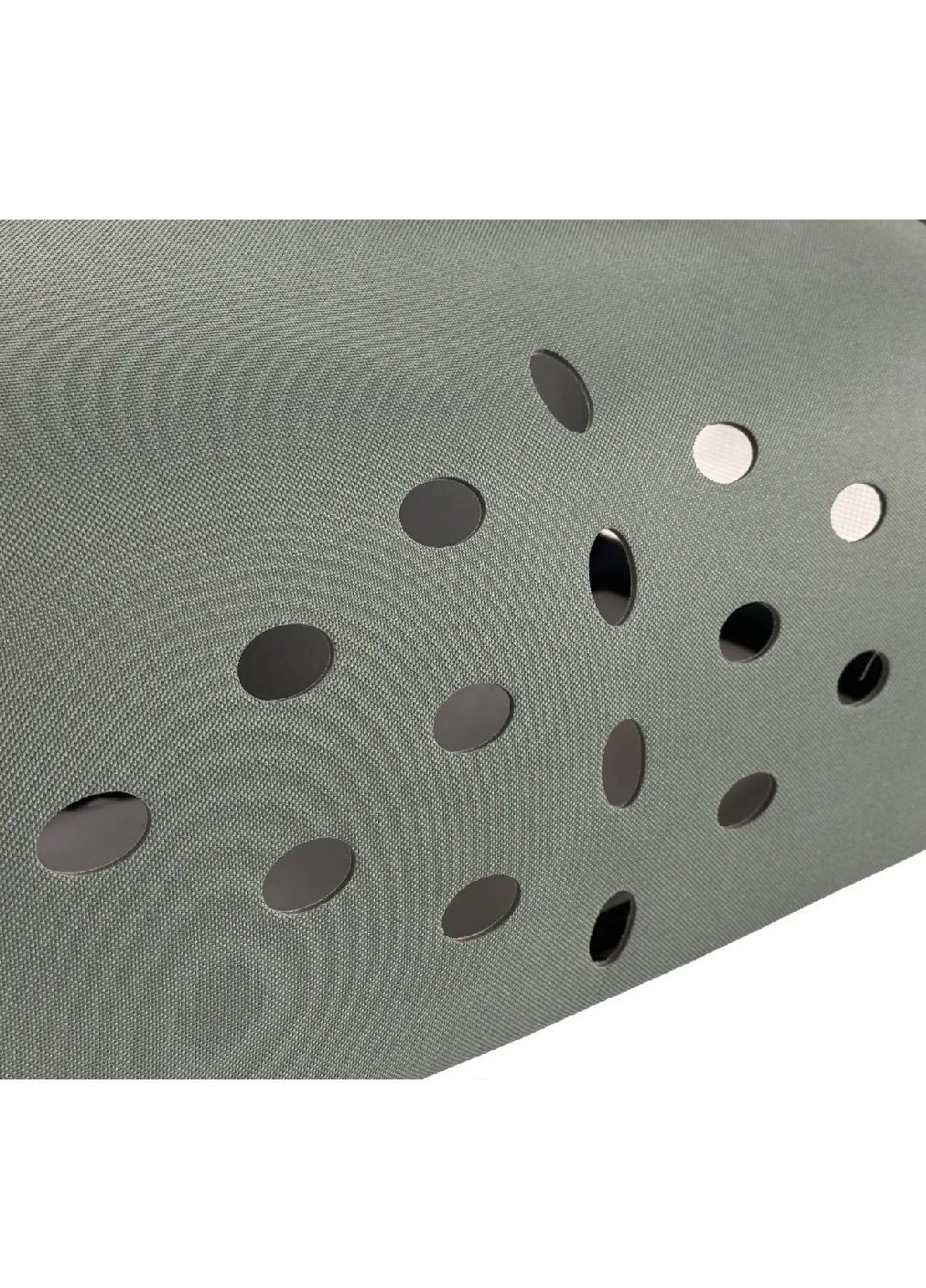 Сумка переноска с плечевым ремнем для перевозки переноски транспортировки животных кошек собак 48x26x25 см (481070-Prob) Серая Unbranded (352527700)