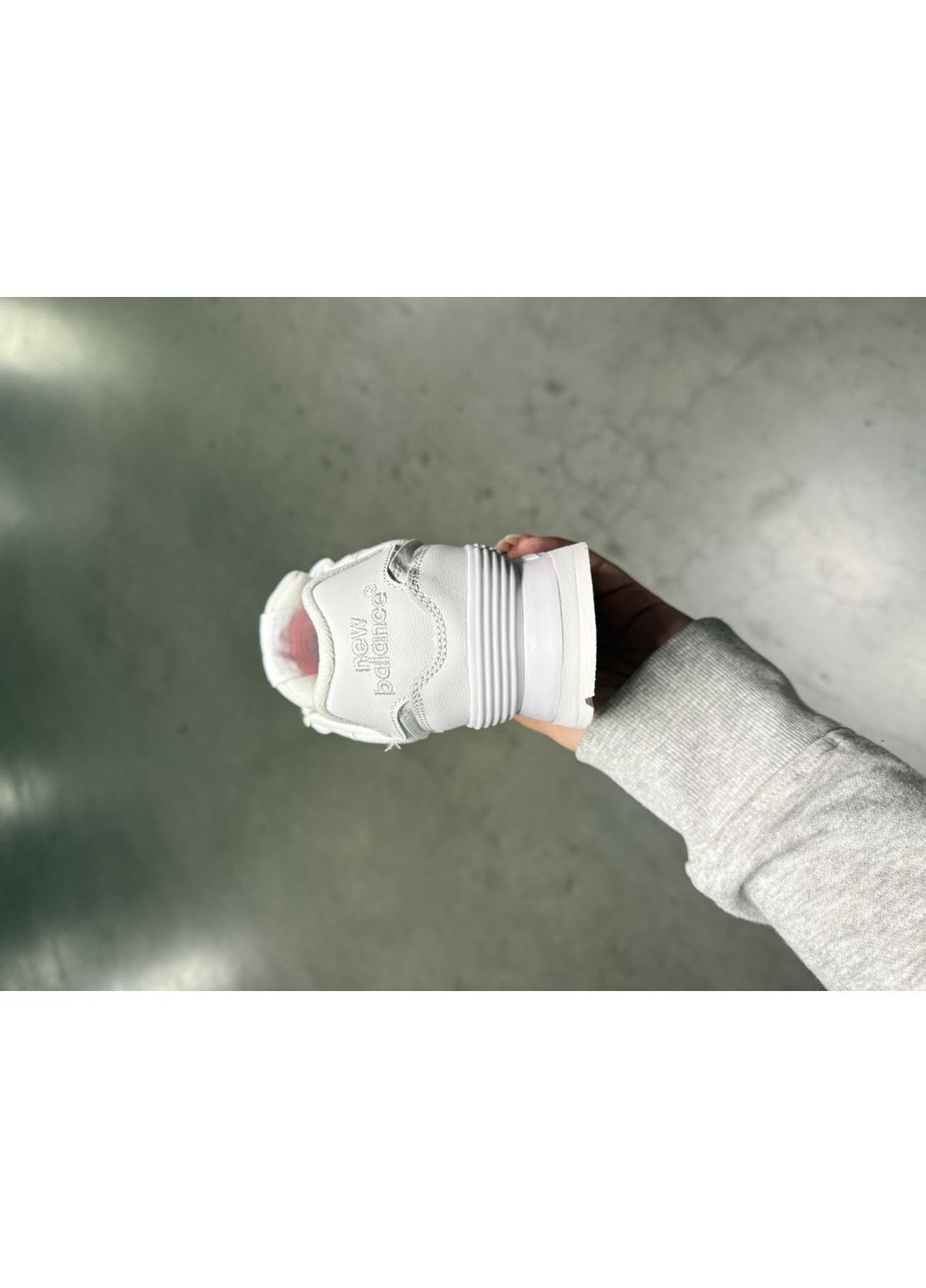 Белые демисезонные кроссовки мужские new balance 574 white нью беланс 574 No Brand