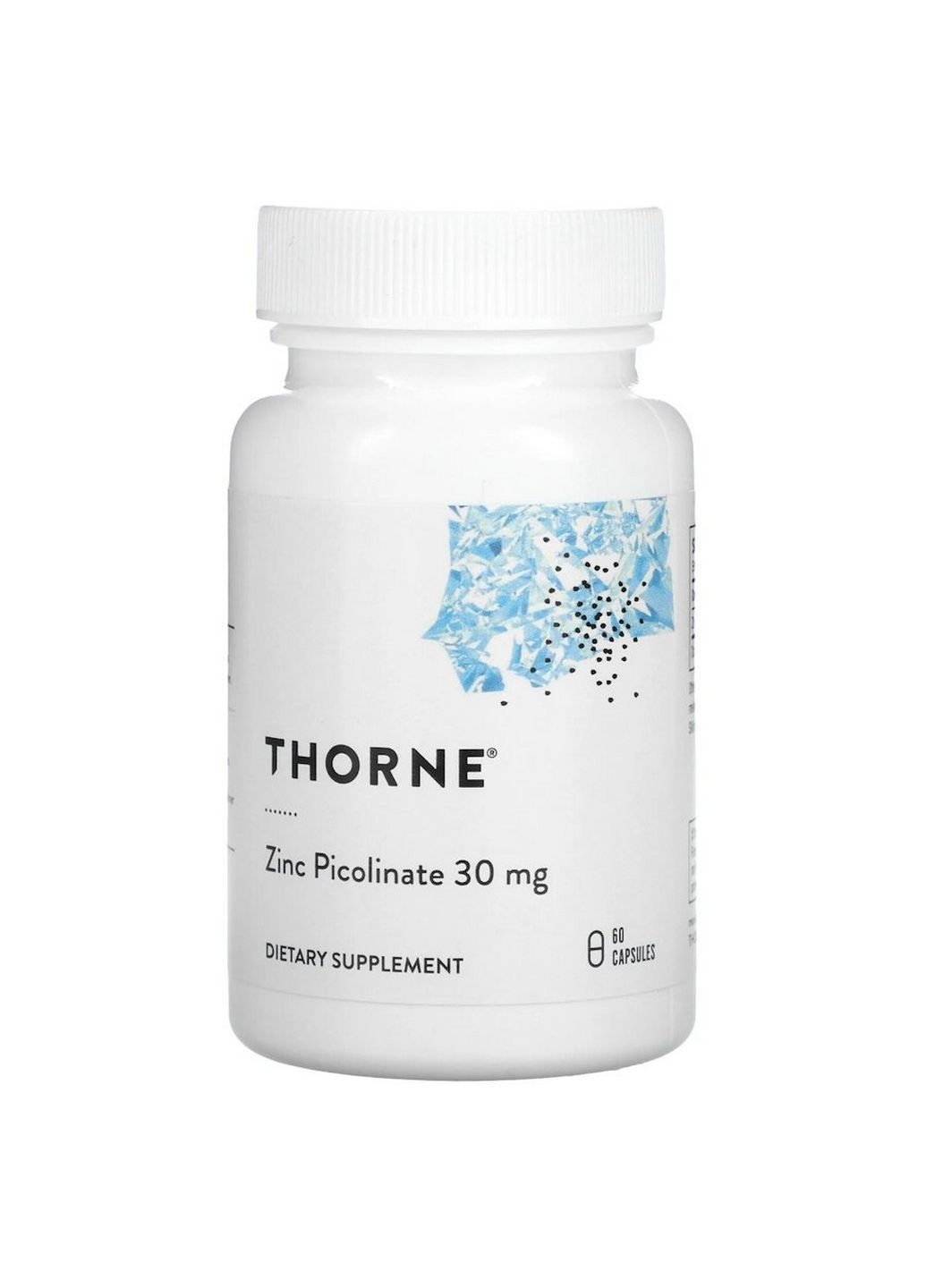 Витамины и минералы Zinc Picolinate 30 mg, 60 вегакапсул Thorne Research (296261059)