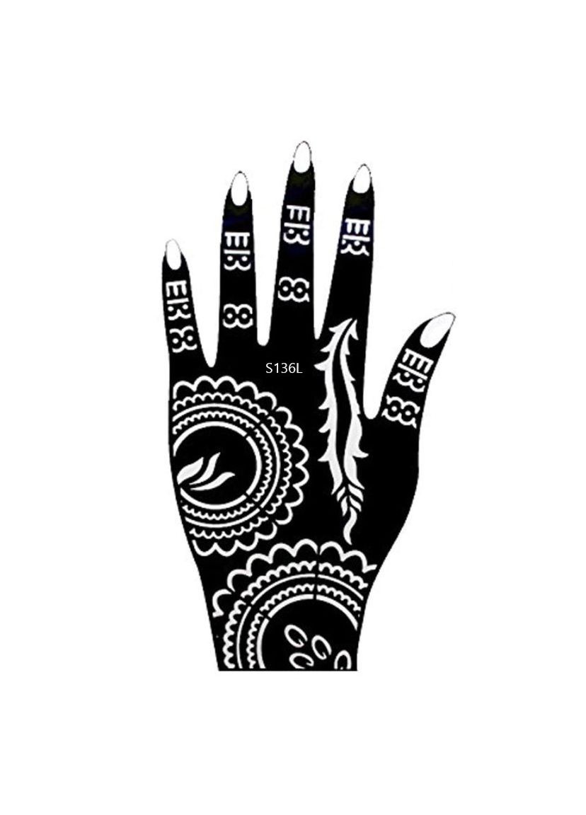 Трафарет для тату S136L для левой руки No Brand (296664672)