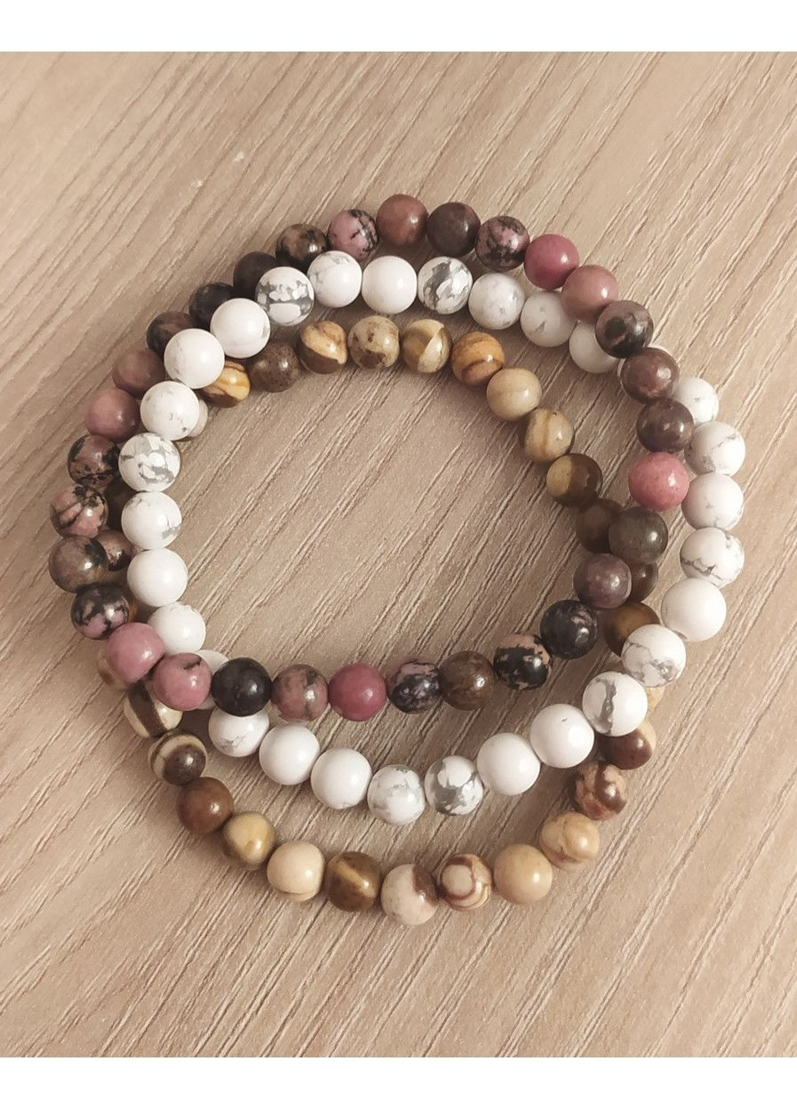 Браслети із натурального каменю 19 см No Brand (362577165)