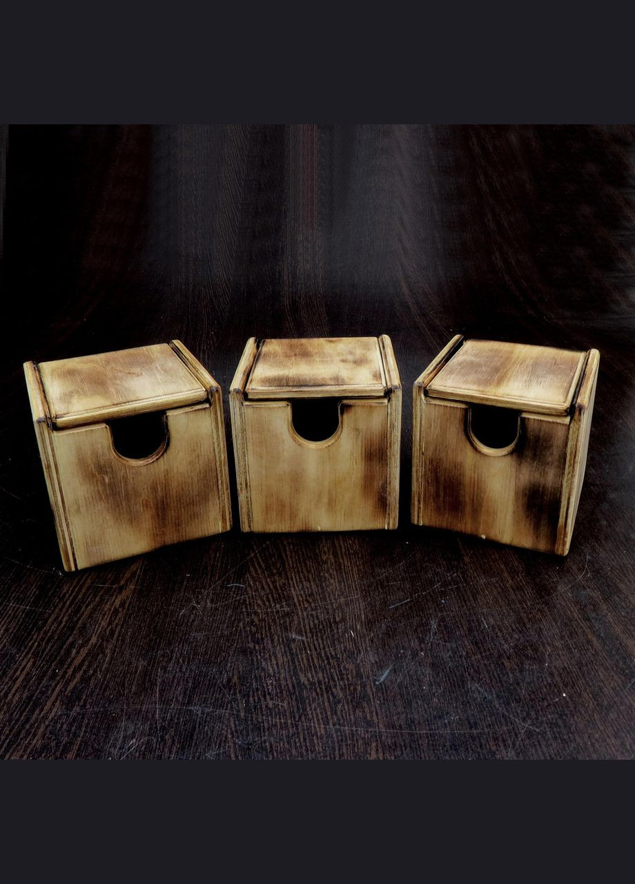 Органайзер для чайных пакетиков из дерева Темза 3 бенгала (ЧАЙ-030127) No Brand (327845093)