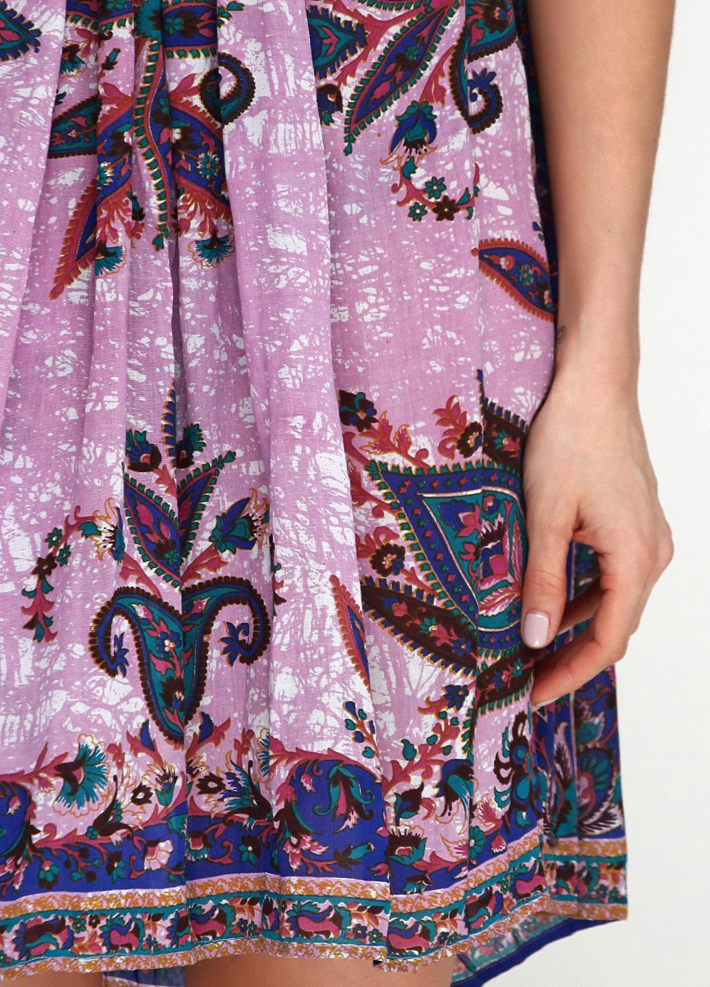 Розовое повседневный платье розово-черный Pepe Jeans