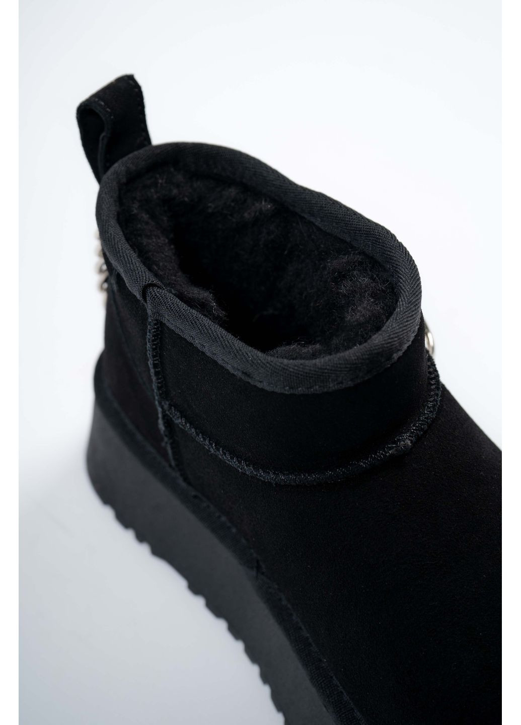 Уггі жіночі Натуральна замша чорні 346858 Where Uwear (370268991)