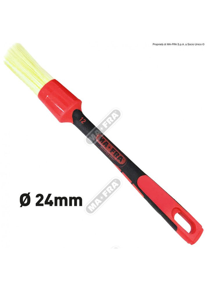 Пензлик для детейлингу високої якості Ma-Fra WHITE 12 (24 мм) Mafra (365657309)