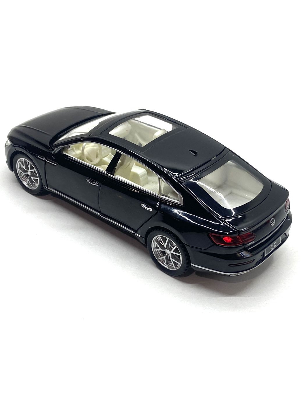 Машинка металева Volkswagen Passat CC 1:32 світло звук Чорна (GT-01200) TK Union Group (301421799)