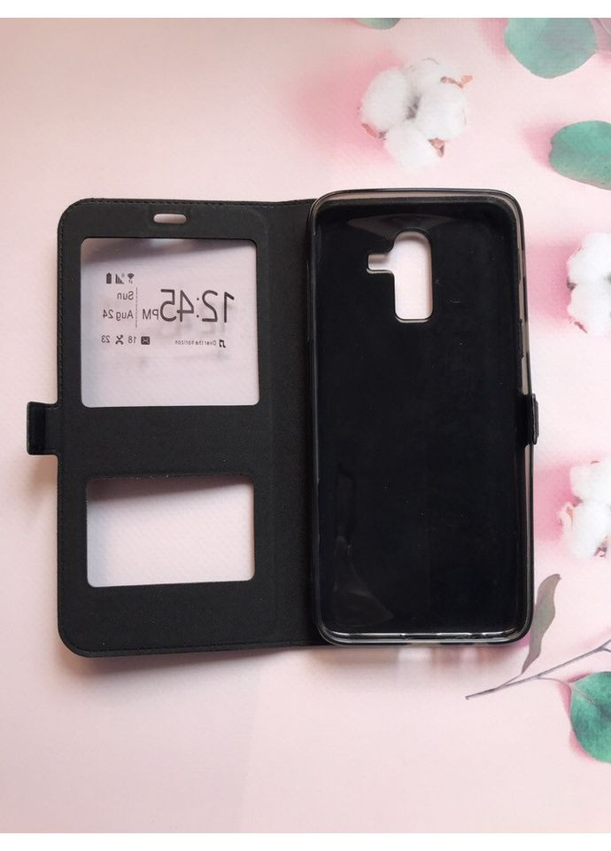 Чохол-книжка для Samsung Galaxy J8 (2018) Чорний Momax (359500093)