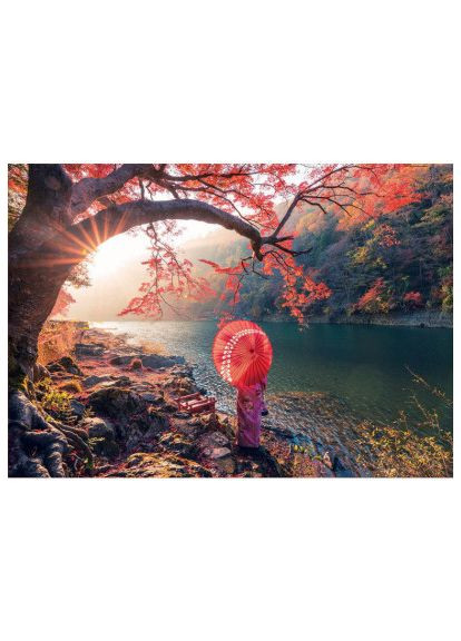 Пазл (6425206) Educa Світанок на річці Кацура 1000 елементів (366069928)