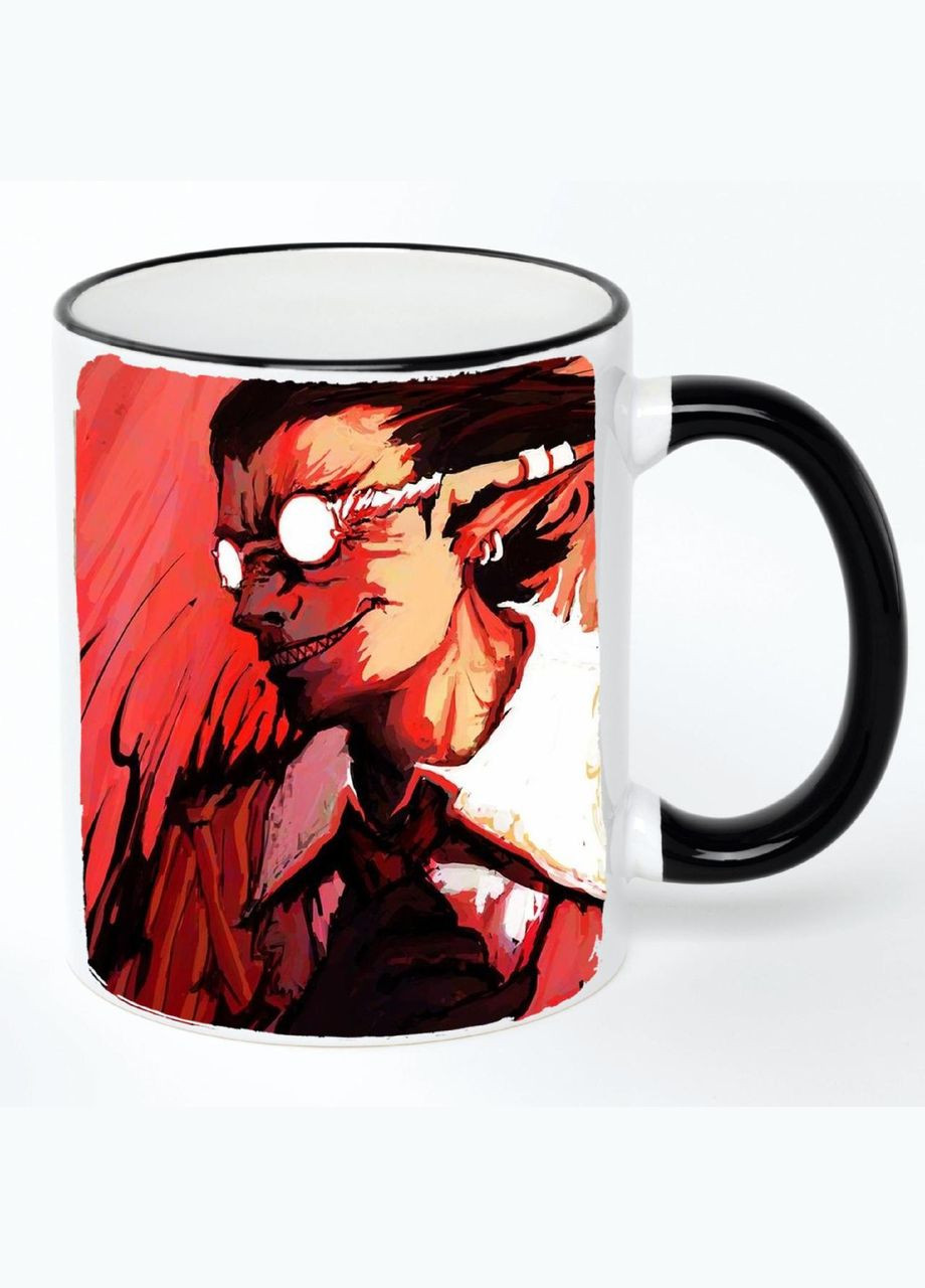 Чашка Повелитель Аниме #001 (кружка, кружка) Белая с черной ручкой 330 мл No Brand (322714563)