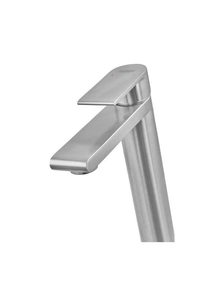 Змішувач для умивальника KI-11015-02 високий (з нерж. сталі) (Колір нерж) (KR4782) KOER (321185110)