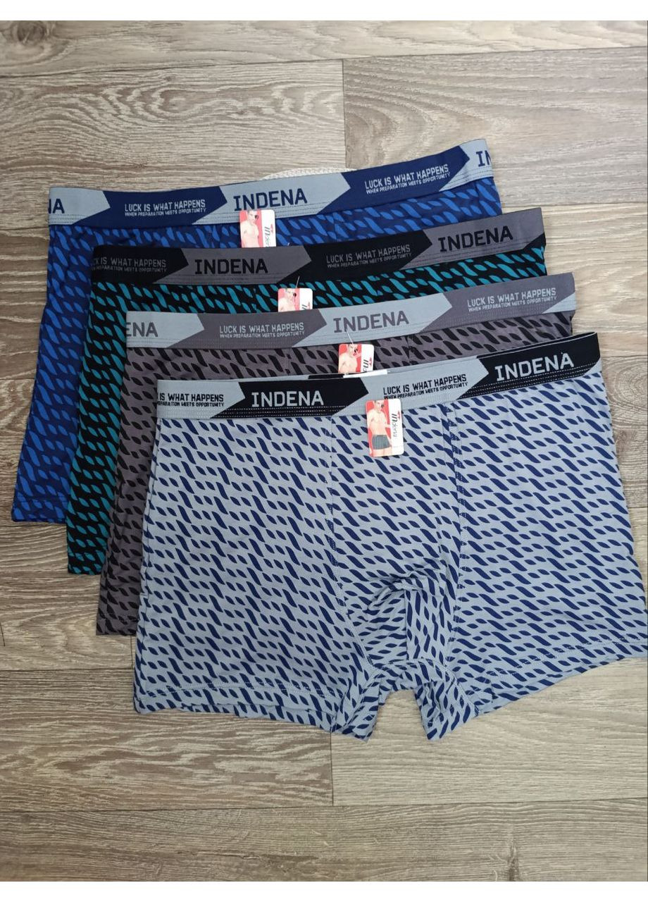 Чоловічі бамбукові труси - боксери, з широкою резинкою Indena (361268262)