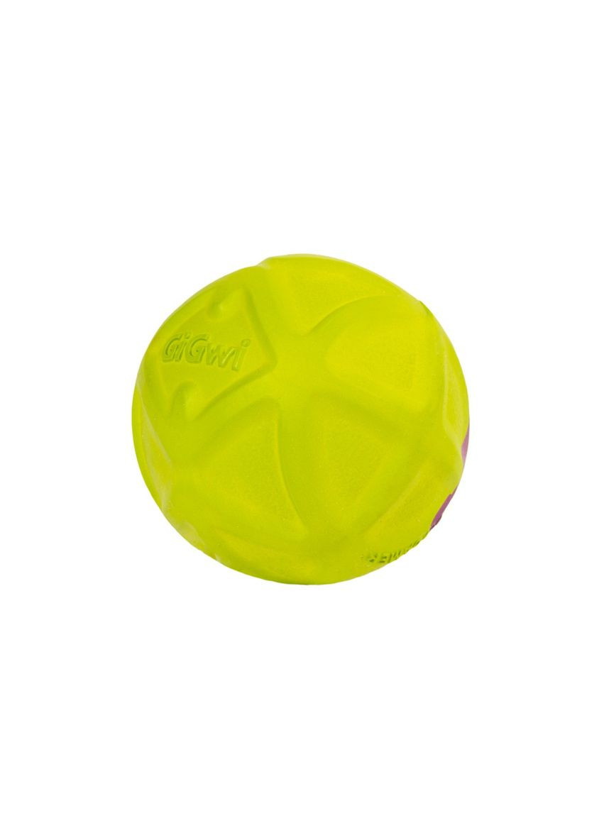 Іграшка для собак М'яч повнотілий Gfoamer 6,5 см Жовтий (2332) GiGwi (279563425)